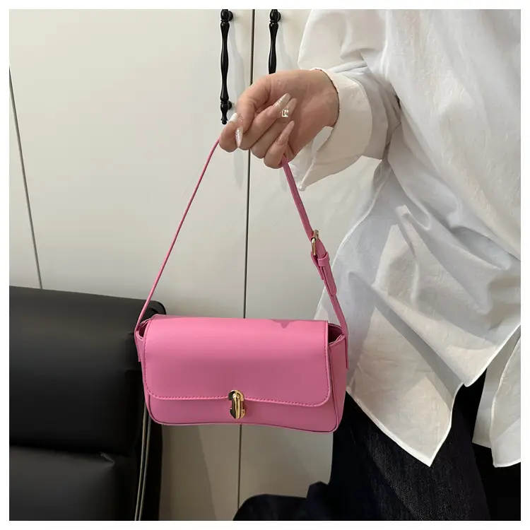 Women's 2025 Summer Lock Shoulder Bag Set of 4 — feature 18