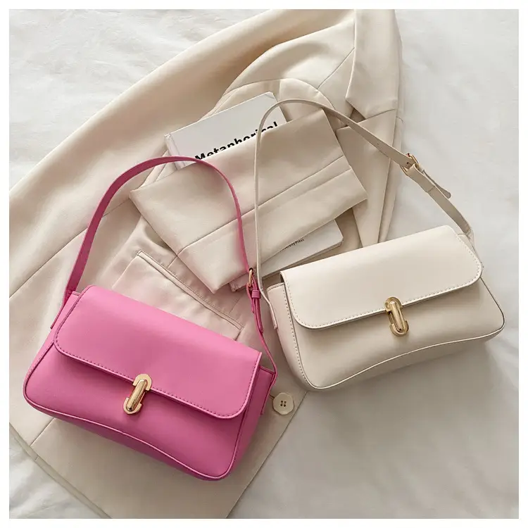 Women's 2025 Summer Lock Shoulder Bag Set of 4 — feature 33