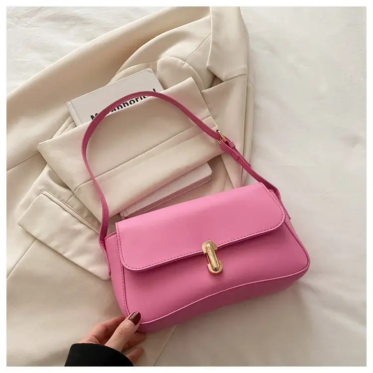 Women's 2025 Summer Lock Shoulder Bag Set of 4 — feature 35