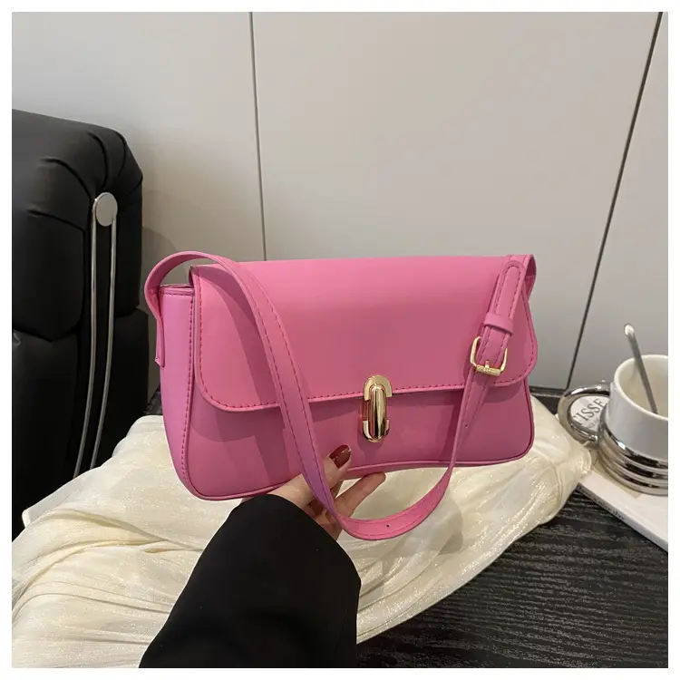 Women's 2025 Summer Lock Shoulder Bag Set of 4 — feature 48
