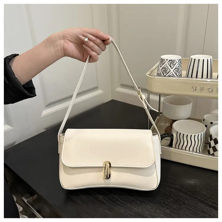 Women's 2025 Summer Lock Shoulder Bag Set of 4 — feature 8