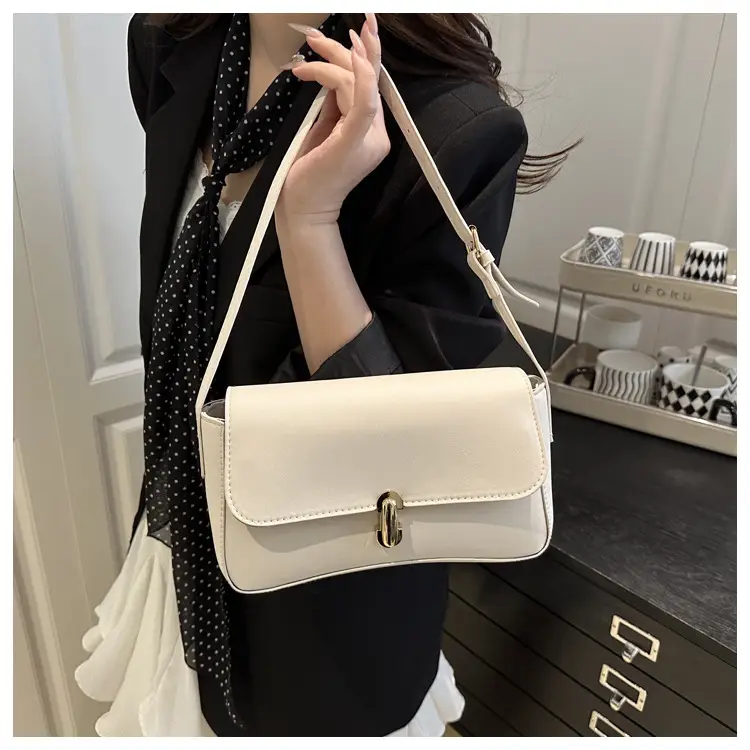 Women's 2025 Summer Lock Shoulder Bag Set of 4 — feature 9