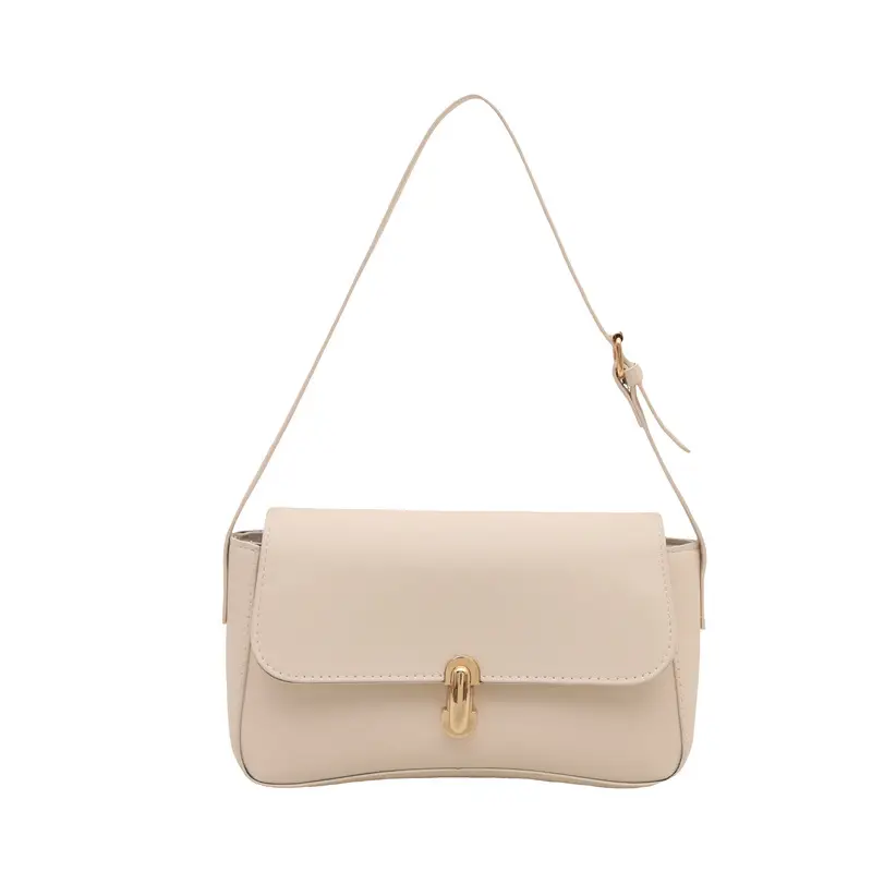 Women's 2025 Summer Lock Shoulder Bag Set of 4 - Image 2