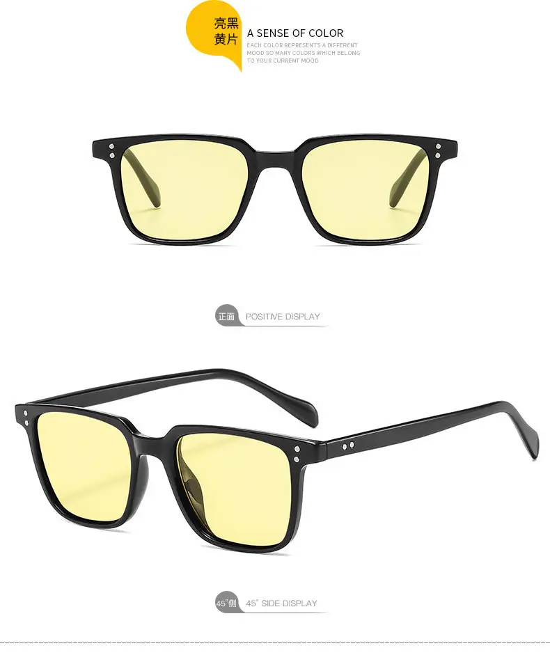 Square Sunglasses for Men Anti-UV Driving Sun Protection β feature 10