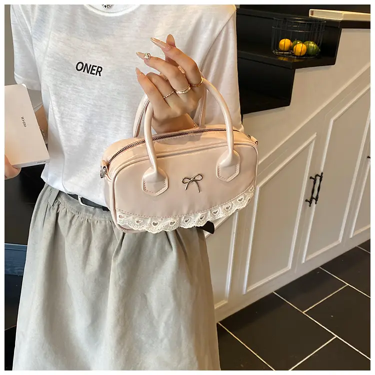 White Lace Handbag for Women 2025 Summer — feature 11