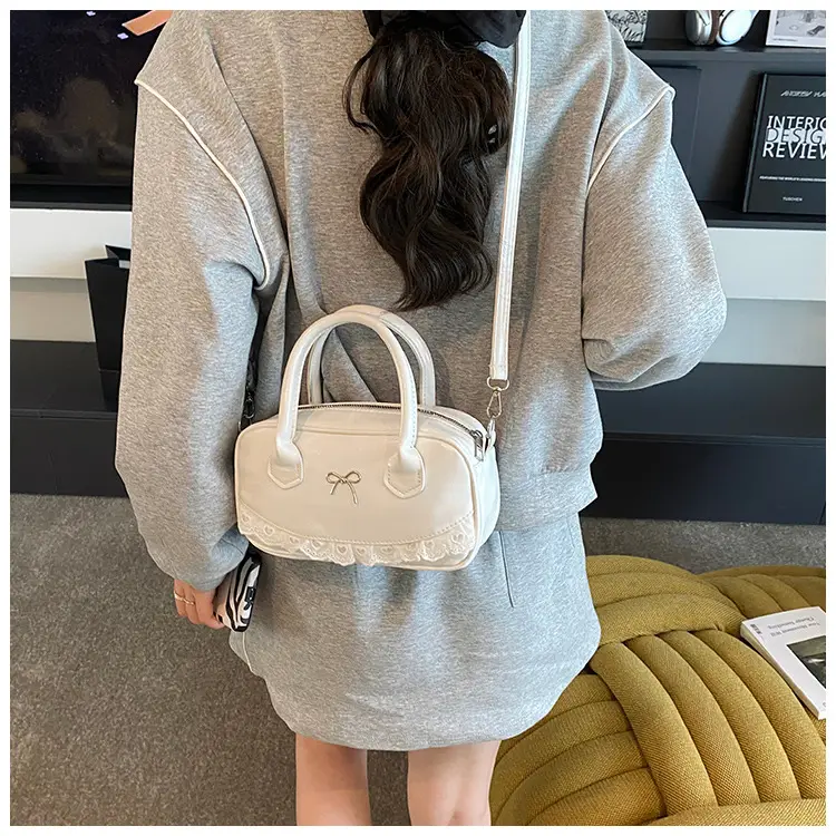 White Lace Handbag for Women 2025 Summer — feature 16