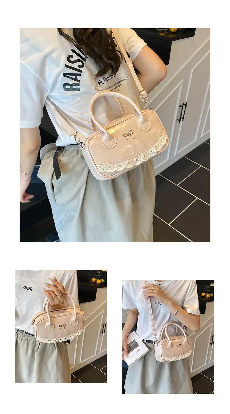 White Lace Handbag for Women 2025 Summer — feature 26
