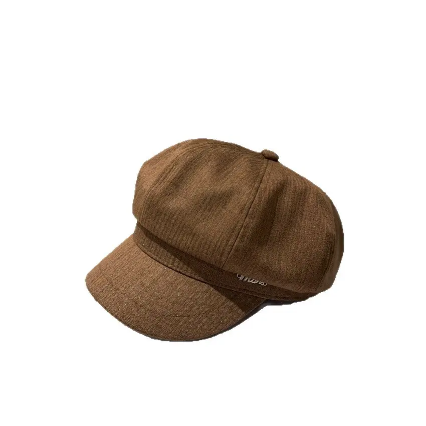 Korean Niche Thin Cap for Women Black Wide Bristle - Image 8