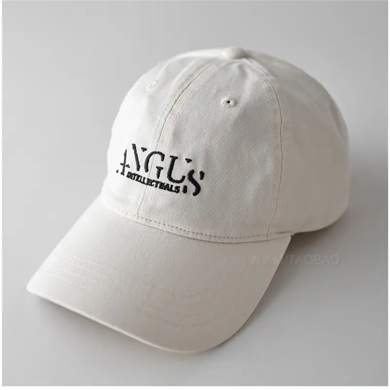 Navy Blue Letter Embroidered Cap for Men Women - Image 8