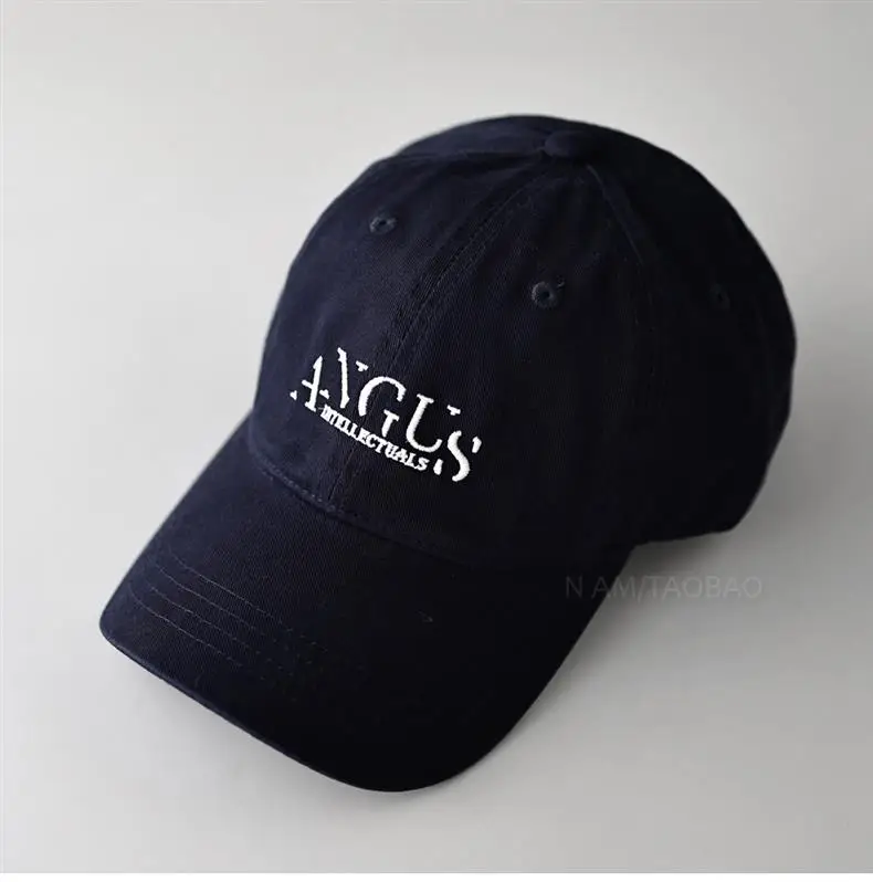 Navy Blue Letter Embroidered Cap for Men Women — feature 11