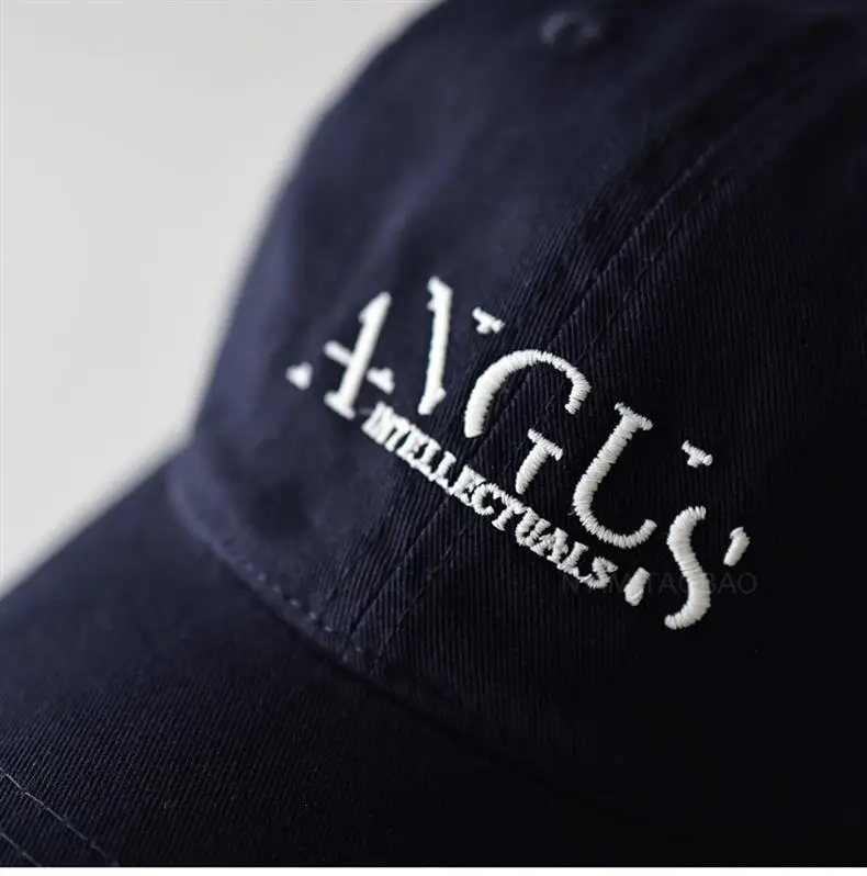 Navy Blue Letter Embroidered Cap for Men Women — feature 12