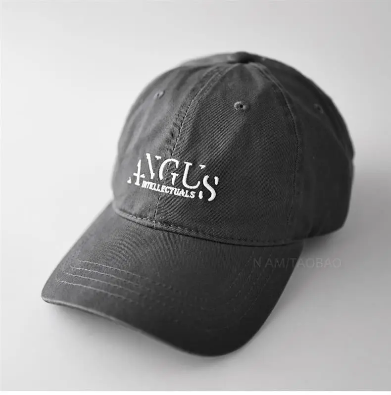 Navy Blue Letter Embroidered Cap for Men Women — feature 2