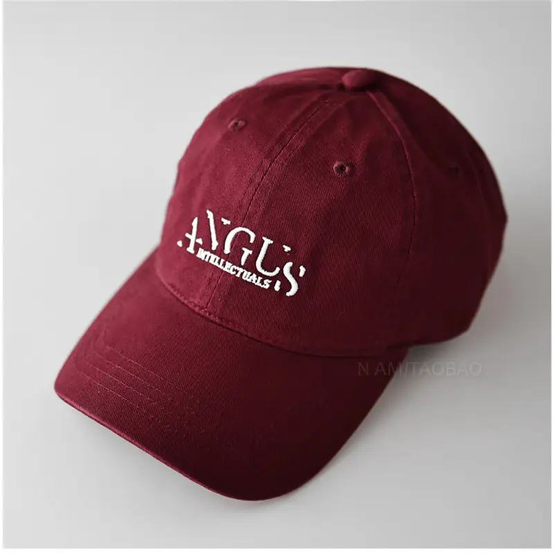 Navy Blue Letter Embroidered Cap for Men Women - Image 6