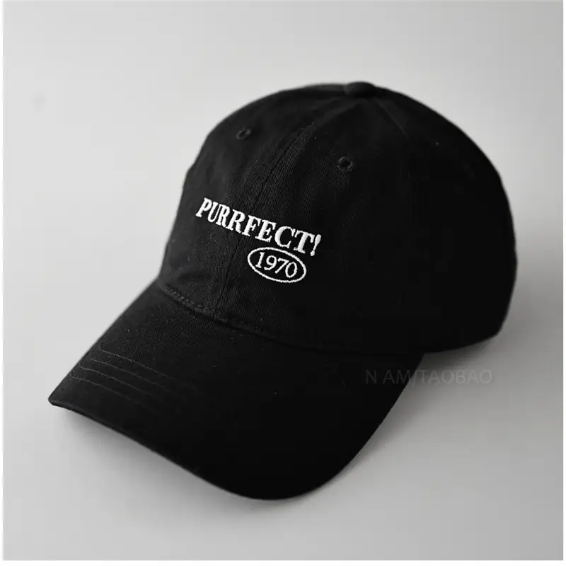 Navy Blue Letter Embroidered Baseball Cap with 1950 Logo - Image 8