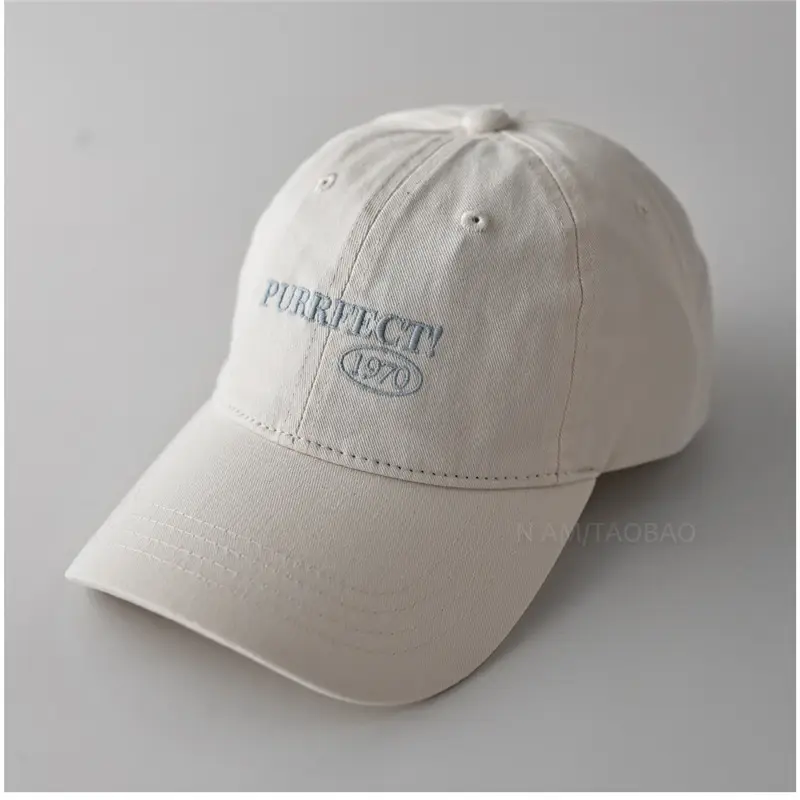 Navy Blue Letter Embroidered Baseball Cap with 1950 Logo - Image 5