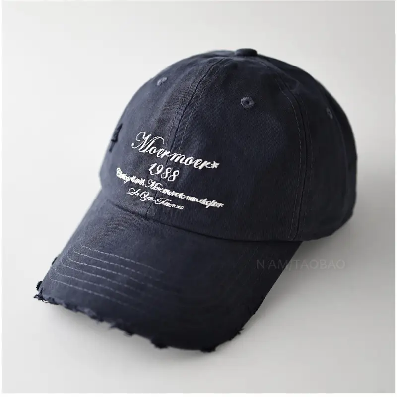 Maroon Embroidered Baseball Cap for Men Women - Image 3