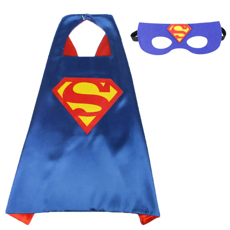 Halloween Kidsren's Performance Hero Cloak Adult Spider-Man Superman Captain America Batman Iron Man Cloak