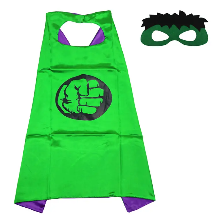 Halloween Kidsren's Performance Hero Cloak Adult Spider-Man Superman Captain America Batman Iron Man Cloak