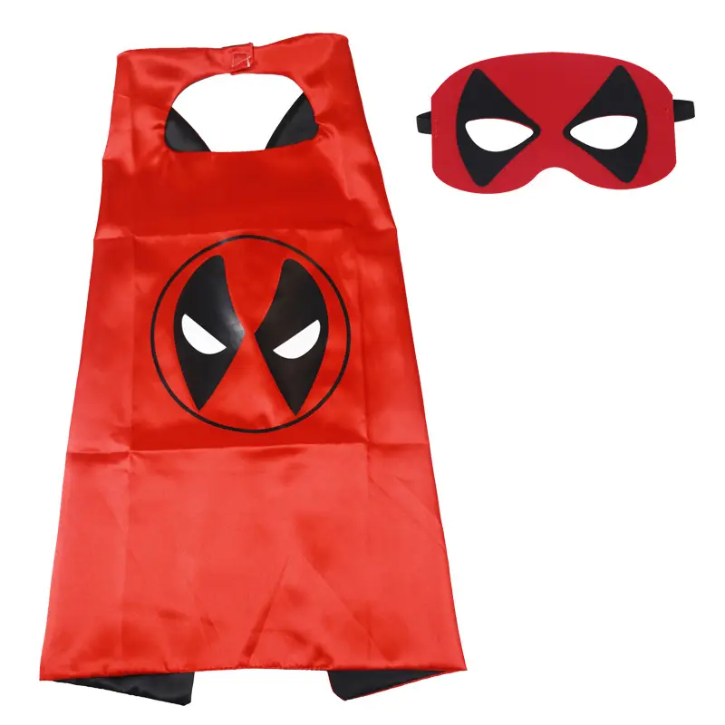 Halloween Kidsren's Performance Hero Cloak Adult Spider-Man Superman Captain America Batman Iron Man Cloak