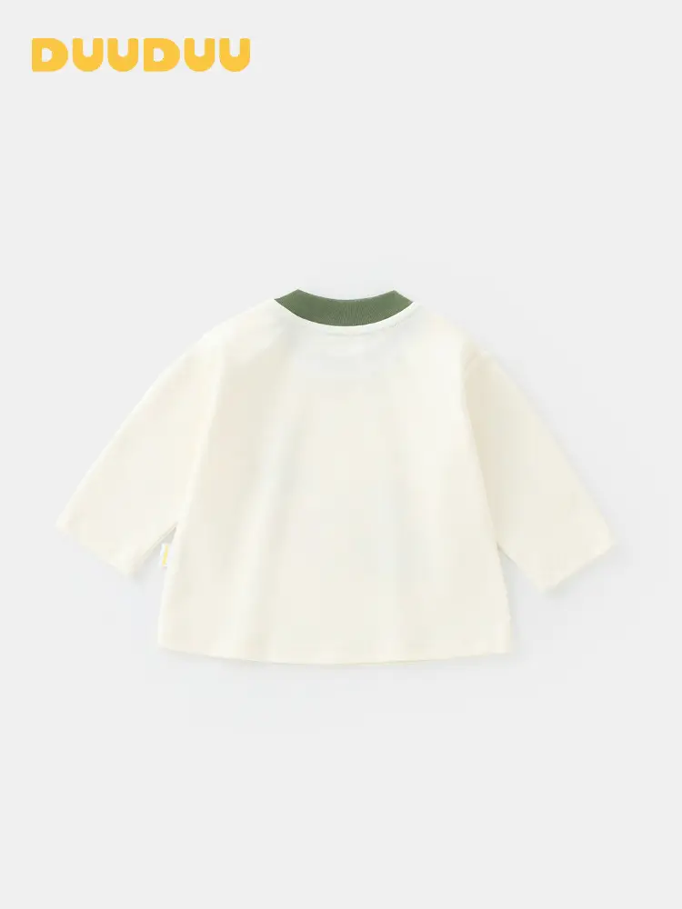 Duuduu Long Sleeve T-Shirt for Girls Baby Autumn Wear - Image 3