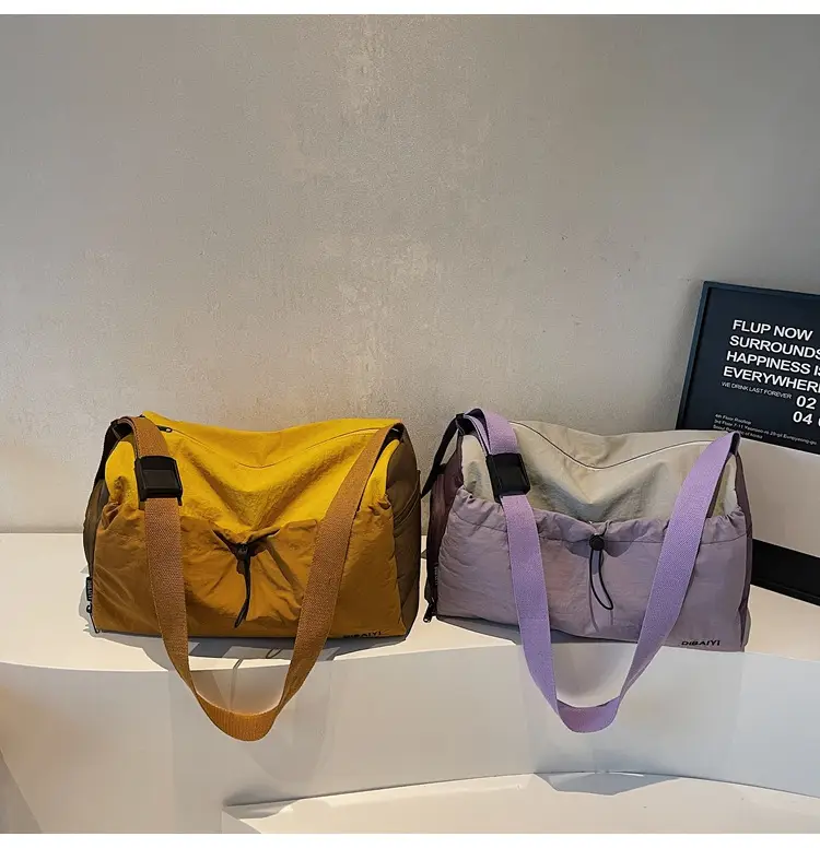 Pink Faux Leather Crossbody Travel Bag for Short Trips — feature 34