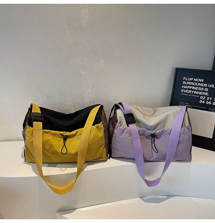 Pink Faux Leather Crossbody Travel Bag for Short Trips — feature 35