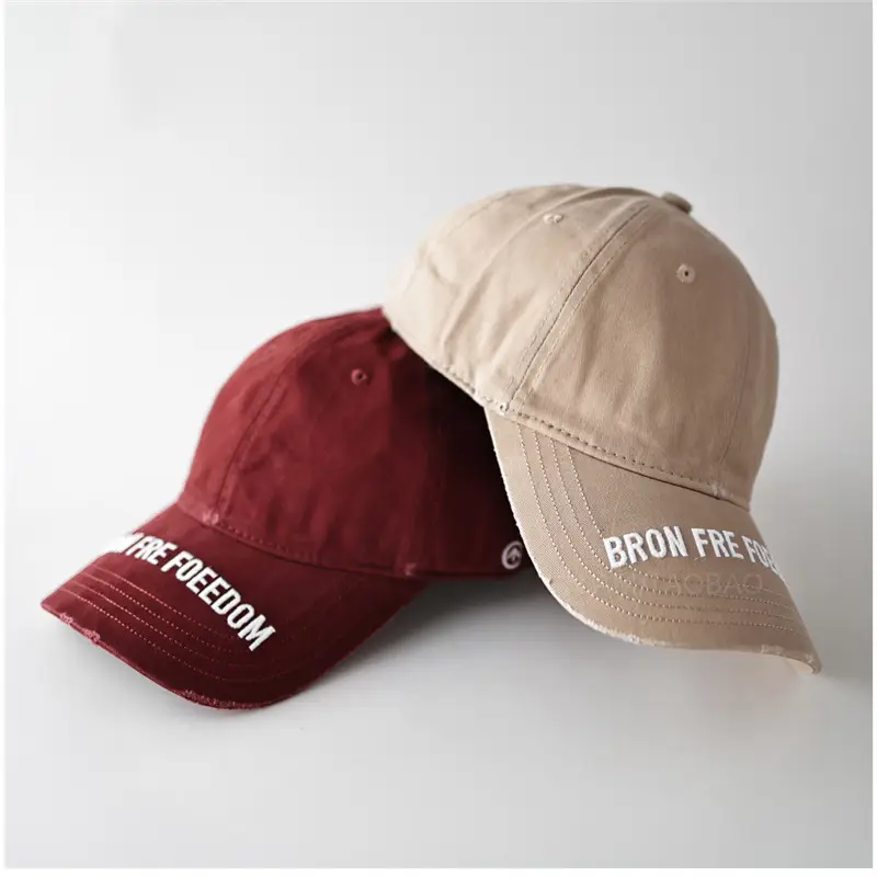 Maroon Embroidered Baseball Cap with "Bron Fire Foedom" Design - Image 7
