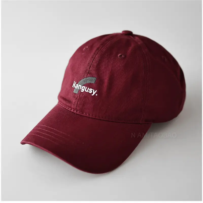 Blue Embroidered Unisex Baseball Cap - Image 4