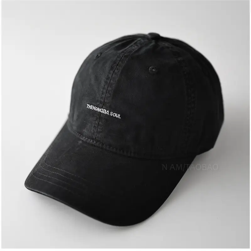 Minimalist Brown Baseball Cap with Embroidery - Image 10
