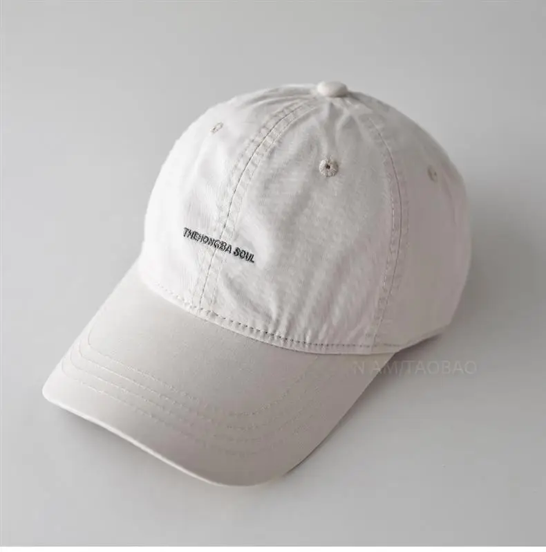 Minimalist Brown Baseball Cap with Embroidery — feature 11