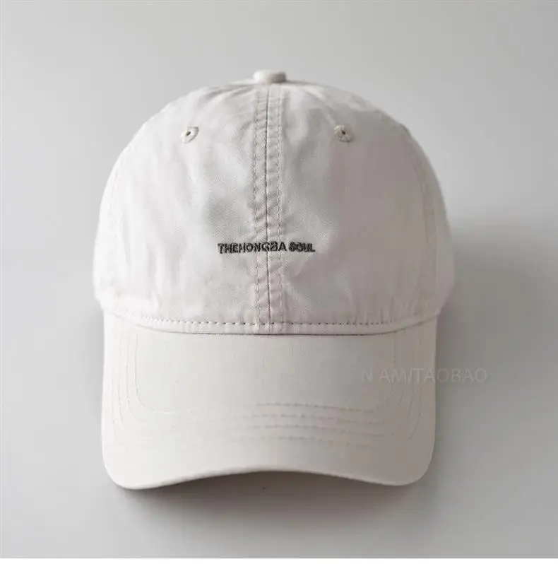 Minimalist Brown Baseball Cap with Embroidery — feature 13