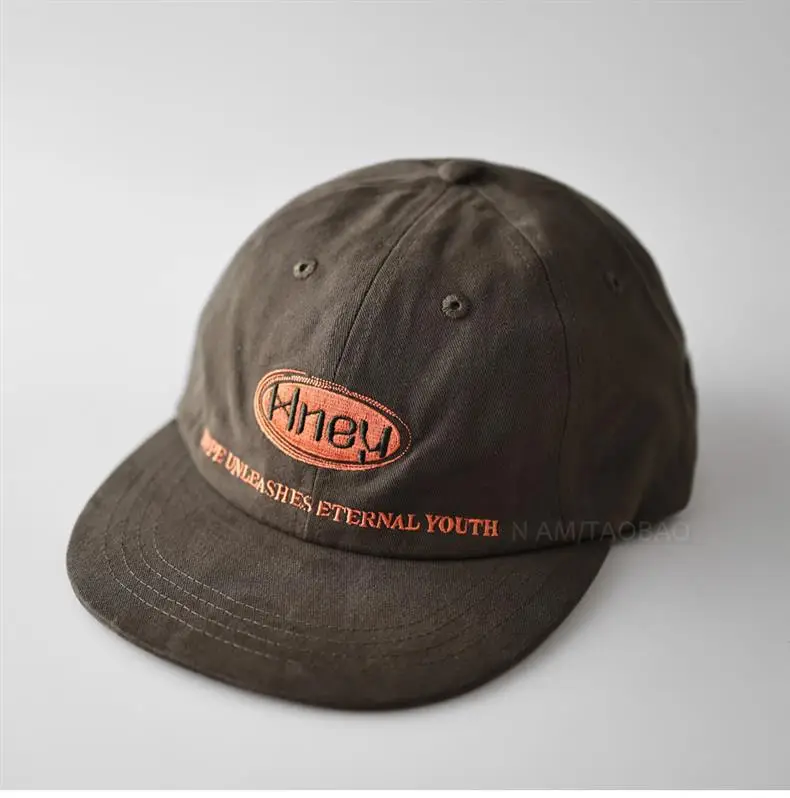Black Knewa Letter Embroidered Baseball Cap Unisex — feature 5