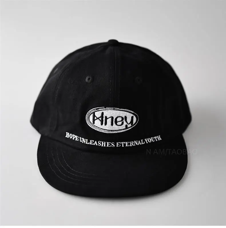 Black Knewa Letter Embroidered Baseball Cap Unisex — feature 6