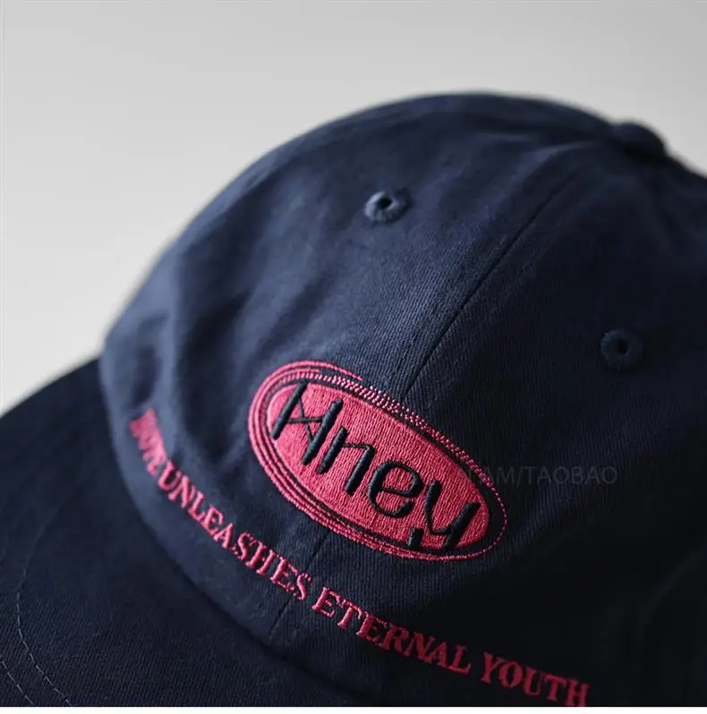 Black Knewa Letter Embroidered Baseball Cap Unisex — feature 9