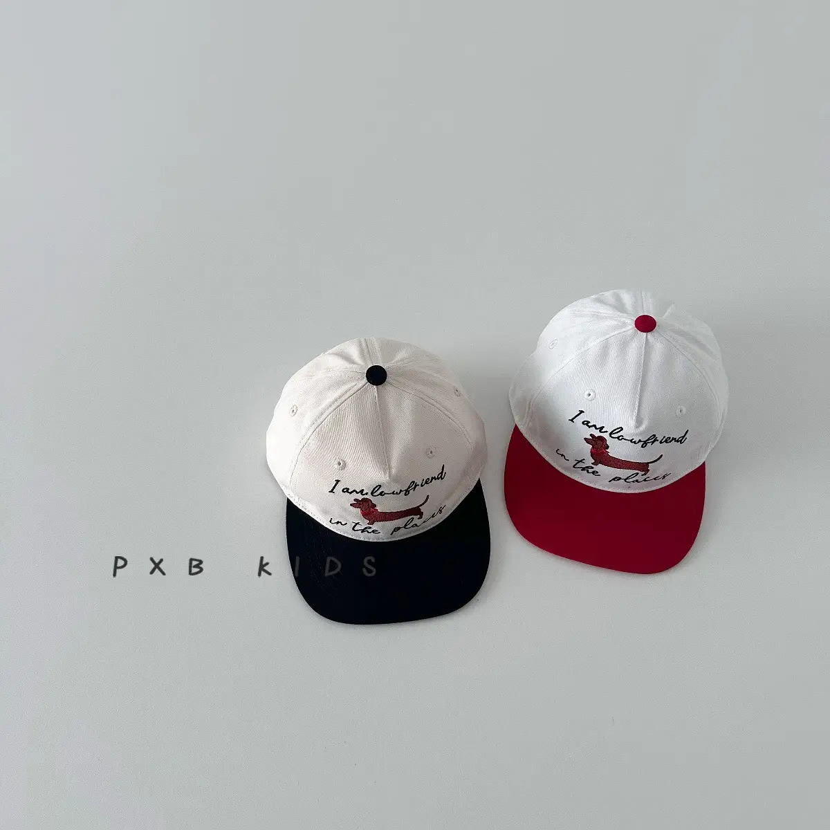Kids Baseball Caps with Embroidery & Sun Protection