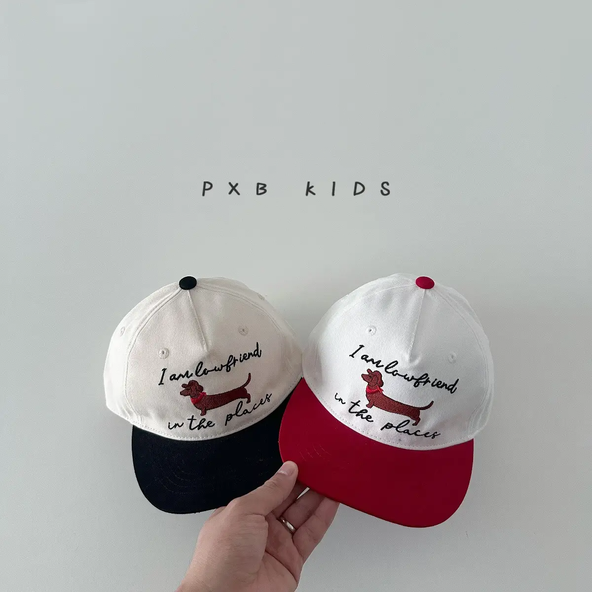 Kids Baseball Caps with Embroidery & Sun Protection