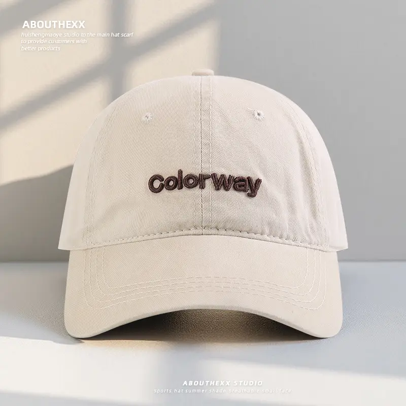 Women's Black Colorway Baseball Cap Autumn Sunshade