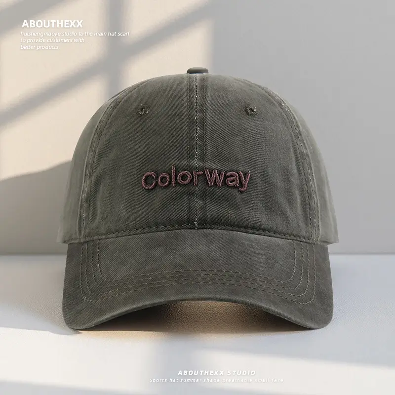 Women's Black Colorway Baseball Cap Autumn Sunshade