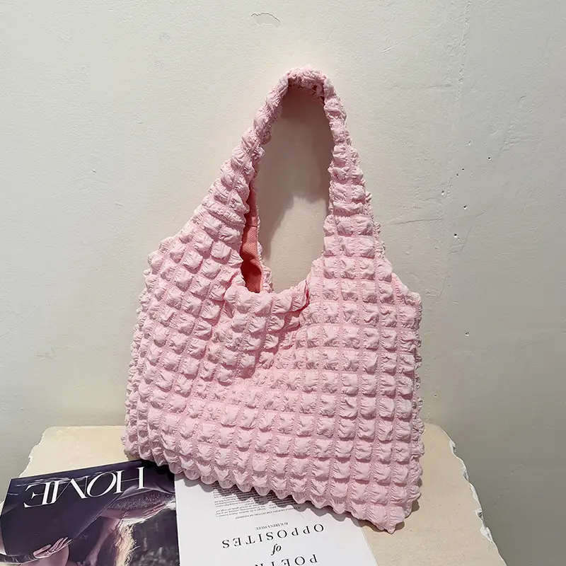 Pink Bubble Shoulder Bag for Women 2025 - Image 3