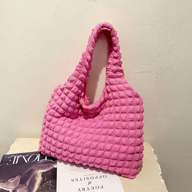 Pink Bubble Shoulder Bag for Women 2025 - Image 4