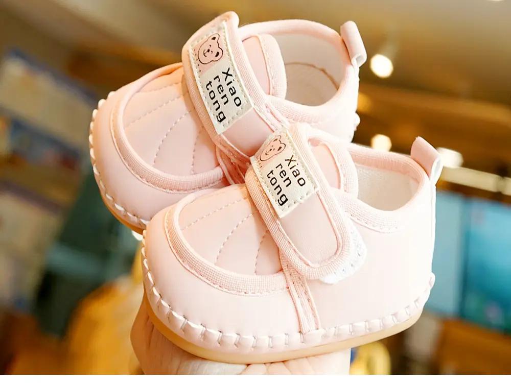 White Soft Sole Beginner Baby Shoes 0-1 Years — feature 7