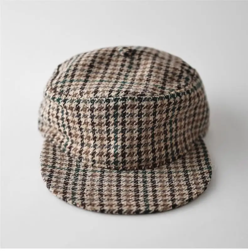 Black Flat-Brim Hat for Men Women Unisex Casual Sunshade — feature 5
