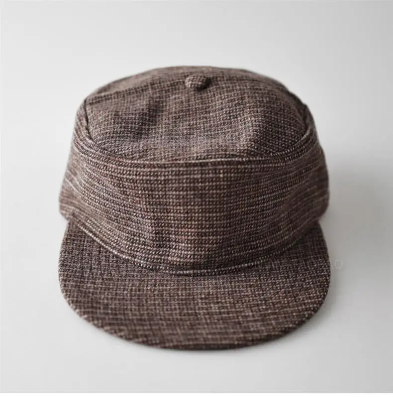 Black Flat-Brim Hat for Men Women Unisex Casual Sunshade — feature 8