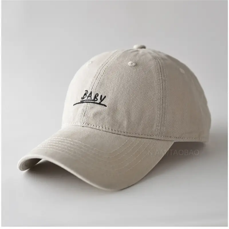 Red Embroidered Baseball Cap Unisex Casual Sunshade - Image 13