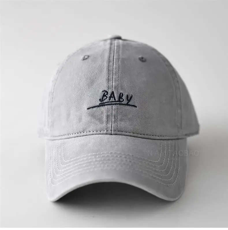 Red Embroidered Baseball Cap Unisex Casual Sunshade — feature 10