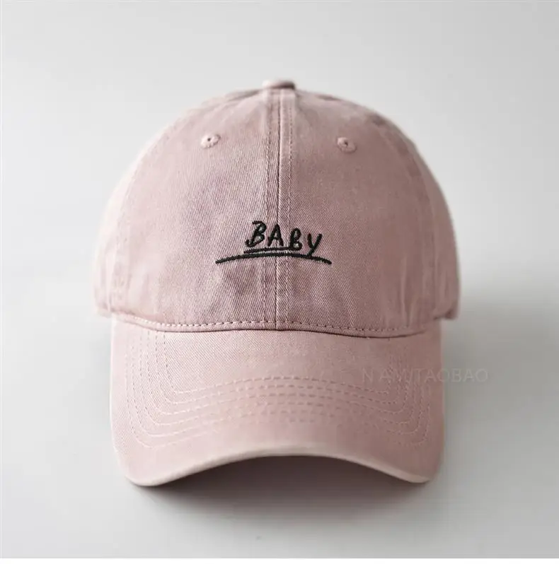 Red Embroidered Baseball Cap Unisex Casual Sunshade — feature 13