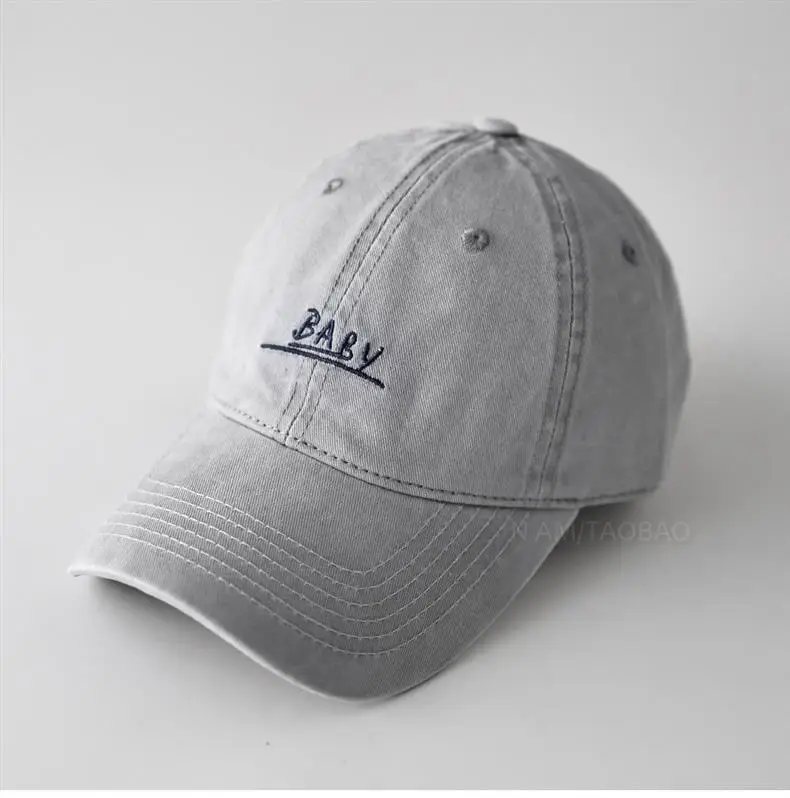 Red Embroidered Baseball Cap Unisex Casual Sunshade — feature 14