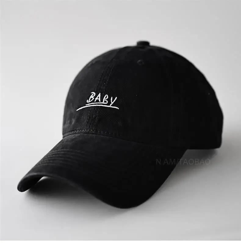 Red Embroidered Baseball Cap Unisex Casual Sunshade — feature 2