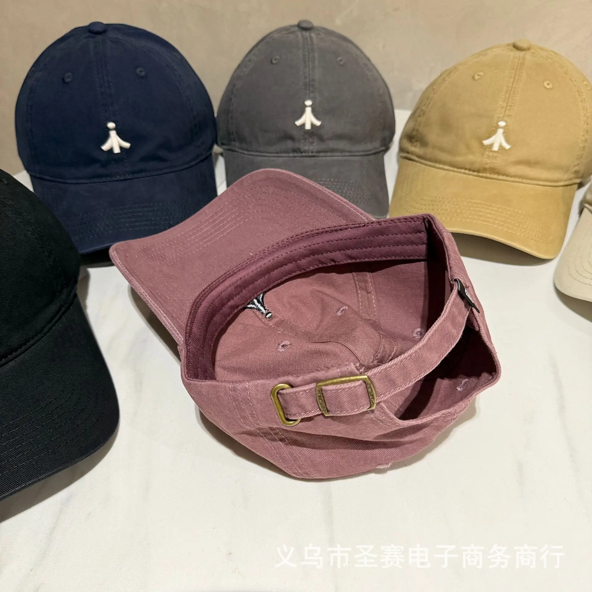 Women Retro Duckbill Cap Black Large Circumference - Image 12
