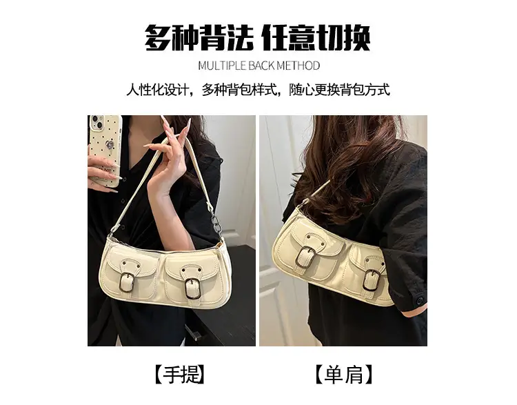 Personalized Commuter Bag 2025 New Summer Brown Black White — feature 10
